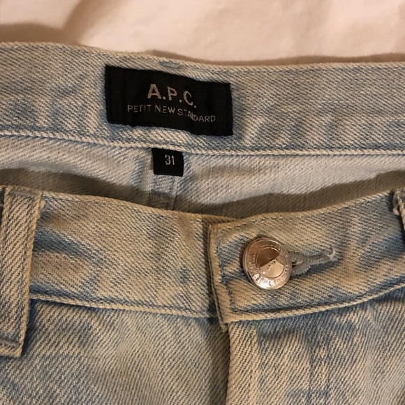 COPY - APC Petit new standard light wash jeans - Picture 6 of 8